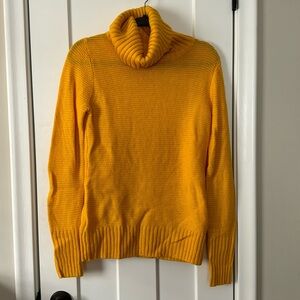 Goldenrod Banana Republic Turtleneck Sweater